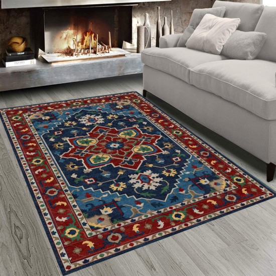 Otto Collection Pamuk Dokuma Kaymaz Taban Salon Halısı