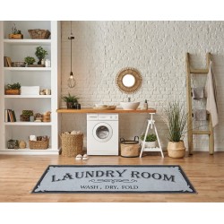 Laundry Collection Pamuk Dokuma Kaymaz Taban Salon Halısı